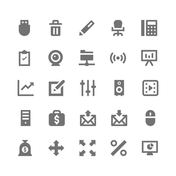 Business en Office Vector Icons 5 — Stockvector