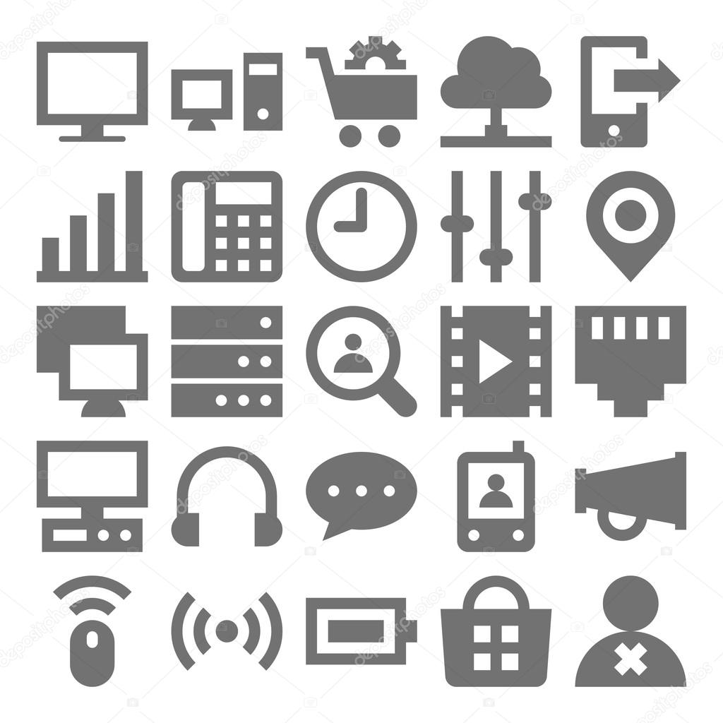 Network Technology Vector Icons 3