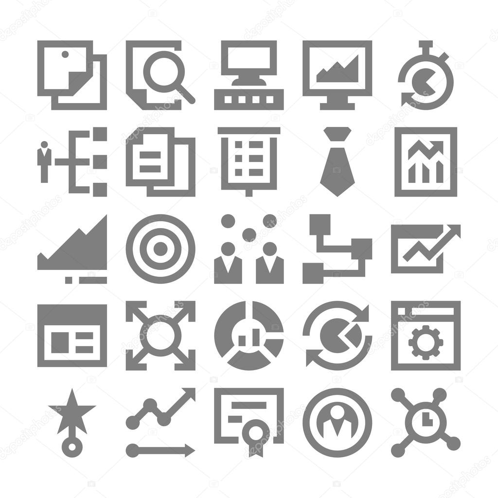 Project Management Vector Icons 4
