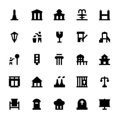 City Elements Vector Icons 9