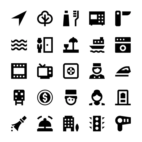 Tourism and Travel Vector Icons 8 — Stock Vector