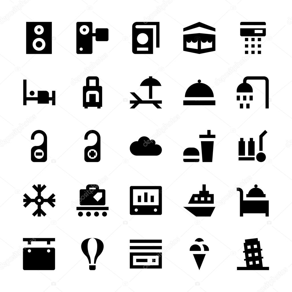 Tourism and Travel Vector Icons 2