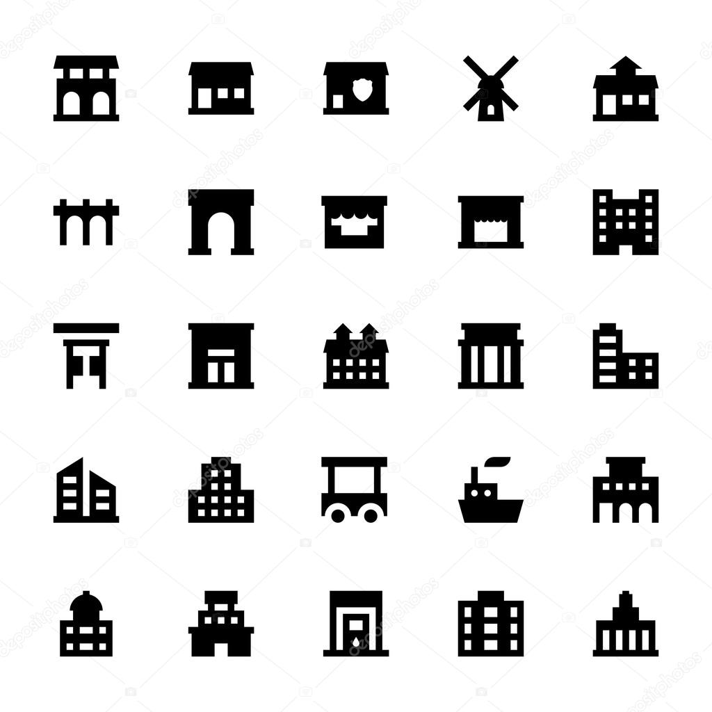 City Elements Vector Icons 10