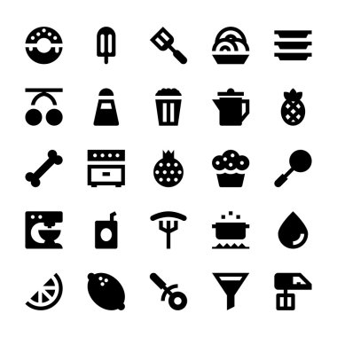 Otel Hizmetleri Vektör Simgeleri 10