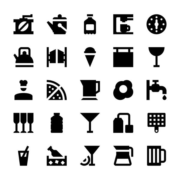 Hotel Services Vector Icons 7 — Stock Vector