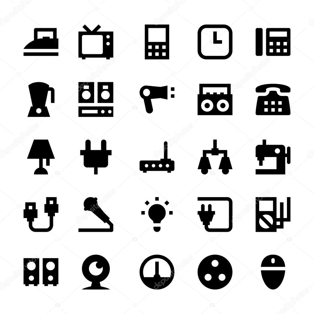 Electronics and Devices Vector Icons 8