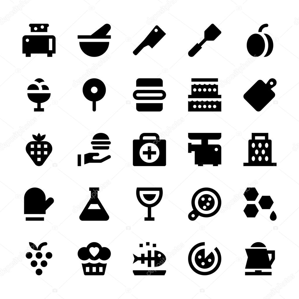 Hotel Services Vector Icons 11