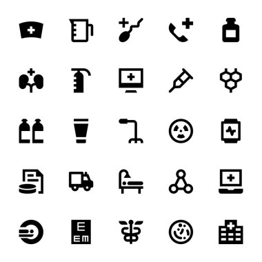 Tıp ve Sağlık Vektör Simge 5