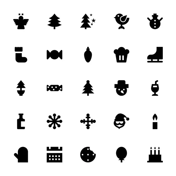 Navidad y Pascua Vector iconos 2 — Archivo Imágenes Vectoriales