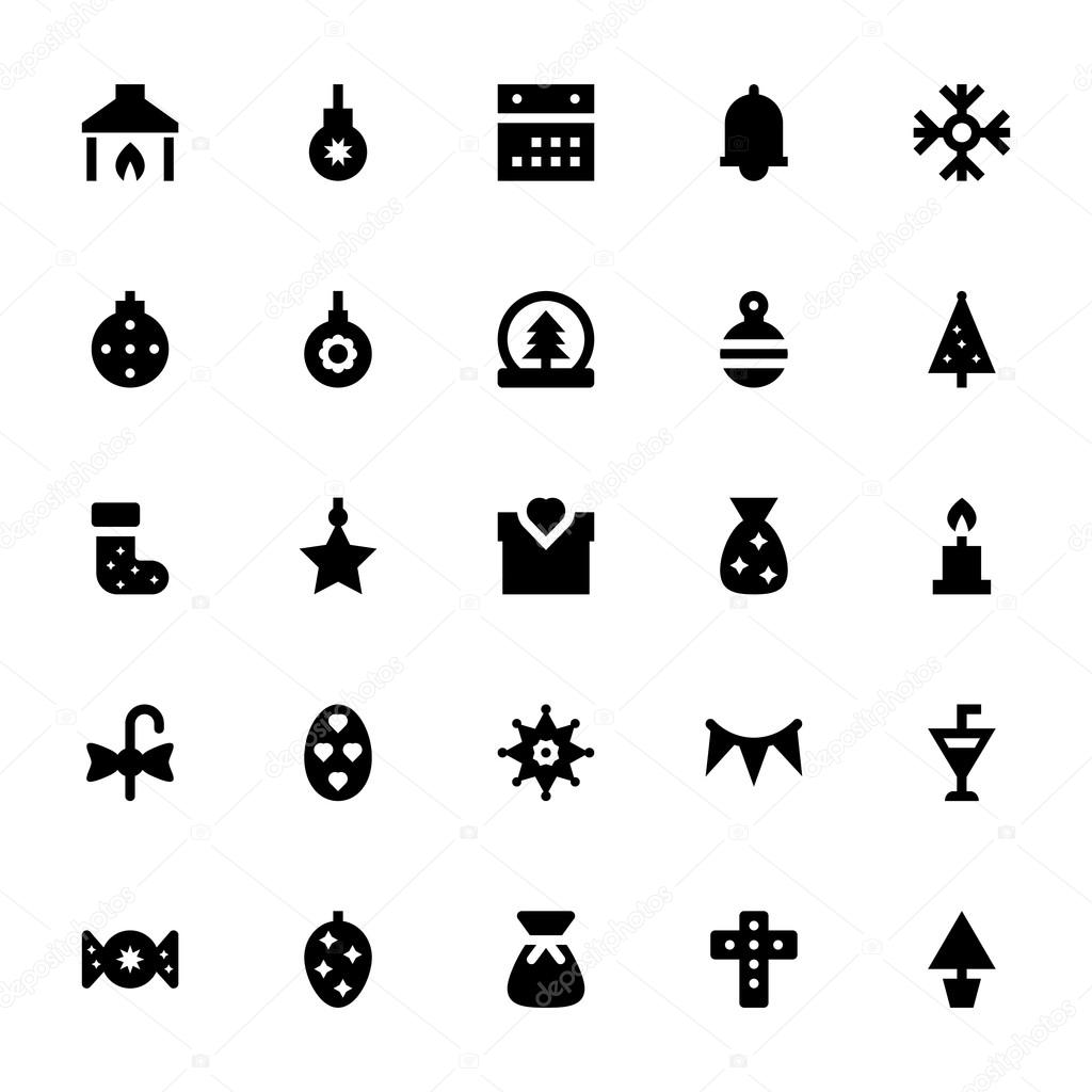 Christmas and Easter Vector Icons 3
