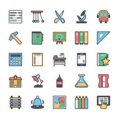 Networking, Web, User Interface and Internet Vector Icons 8