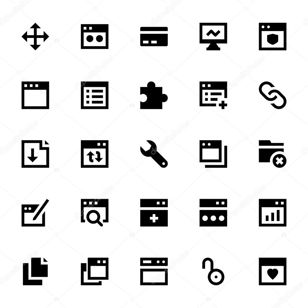 Web Design and Development Vector Icons 5