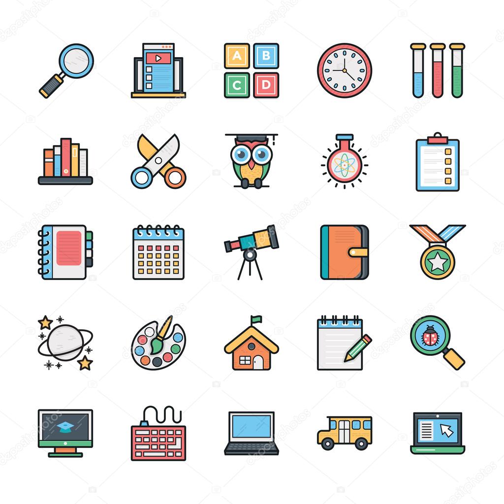 Networking, Web, User Interface and Internet Vector Icons 7