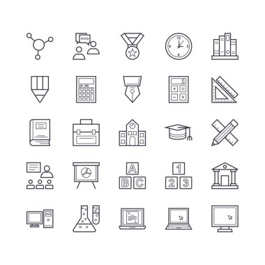 Eğitim vektör simgeler 2