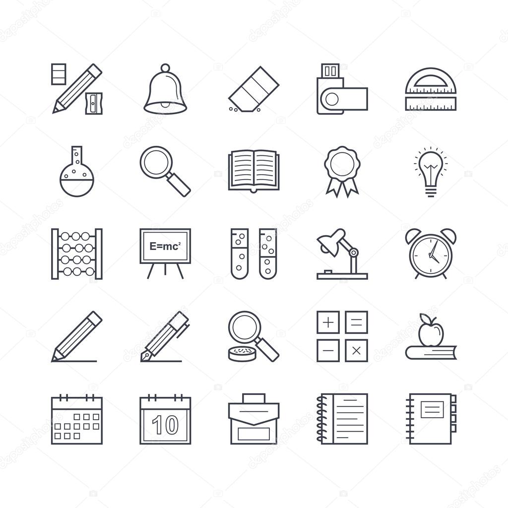 Education Vector Icons 1