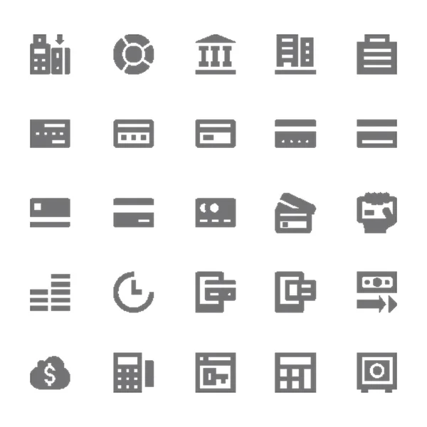 Finanzas Vector iconos 10 — Vector de stock