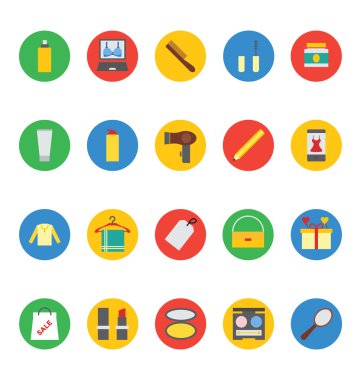 Moda vektör simgeler 5