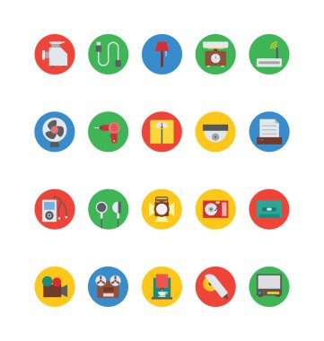Electronics Vector Icons 8 clipart