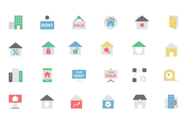 Vector inmobiliario Icon 2 — Vector de stock