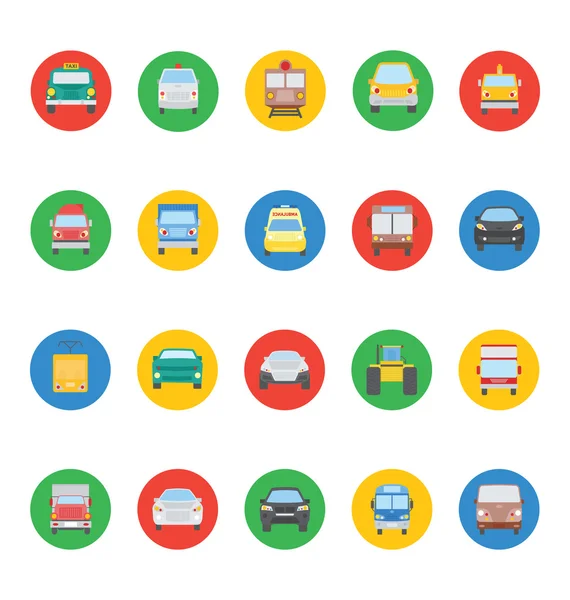 Transports Vector Icons 2 — Stock Vector