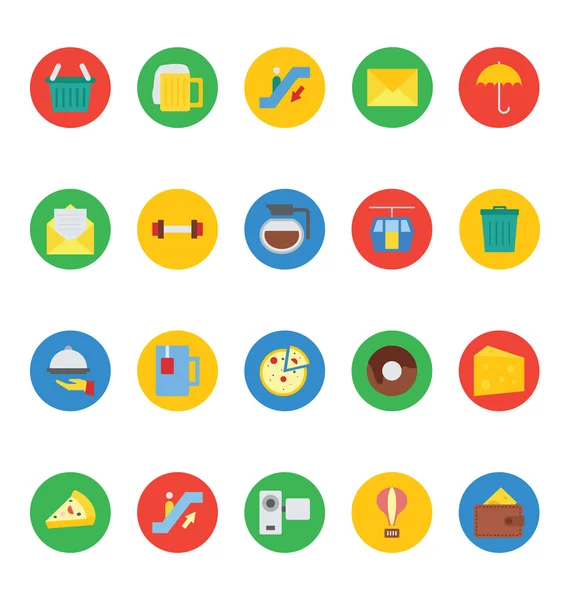 Hotel en Restaurant Vector Icons 5 — Stockvector