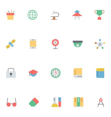 Eğitim vektör simgeler 4