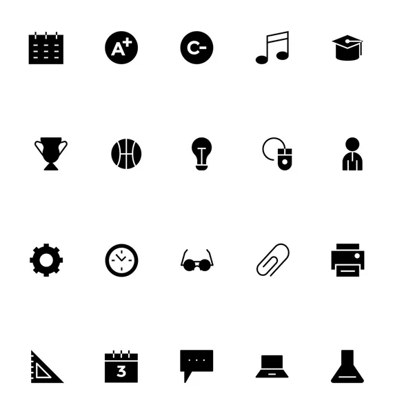 Onderwijs Vector Icons 2 — Stockvector