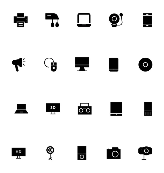 Electronics Vector Icons 1 — Stock Vector