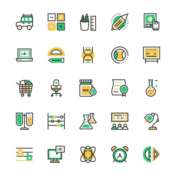 Onderwijs Vector Icons 3 — Stockvector