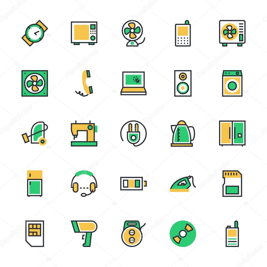 Electronics Vector Icons 2