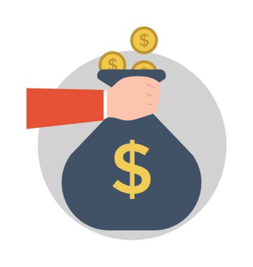 Para birimi vektör simgesi