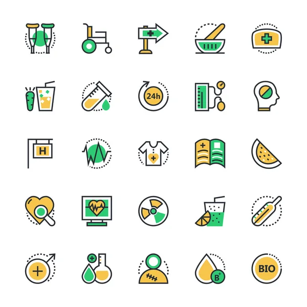 Medisch en gezondheid Vector Icons 4 — Stockvector