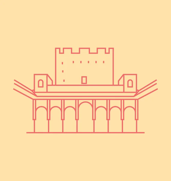 Ilustração vetorial de Alhambra —  Vetores de Stock