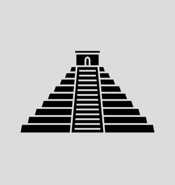 Chichen Itaz vektör çizim