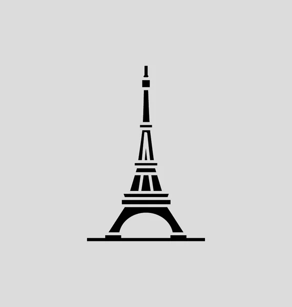 Illustration vectorielle tour eiffel — Image vectorielle