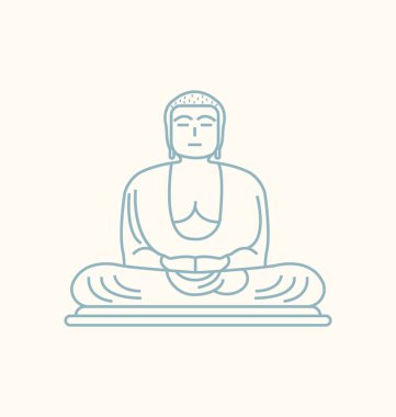 Büyük Buda vektör çizim