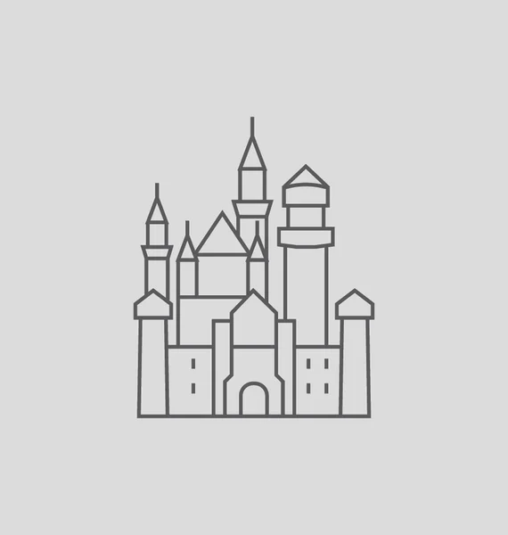 Neuschwanstein Castle Illustration vectorielle — Image vectorielle