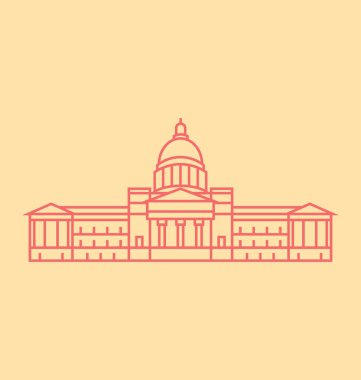 Arkansas vektör çizim