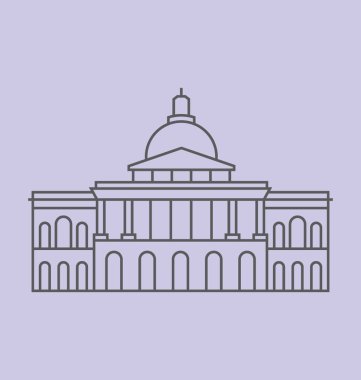 Massachusetts vektör çizim