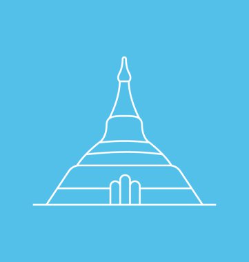 Naypyidaw vektör çizim