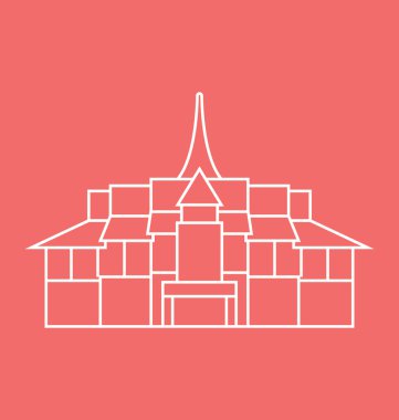 Phnom Penh vektör çizim