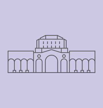 Yerevan vektör çizim