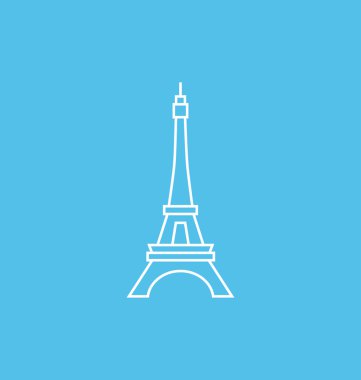 Paris vektör illüstrasyonu