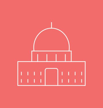 Jerusalem vektör çizim