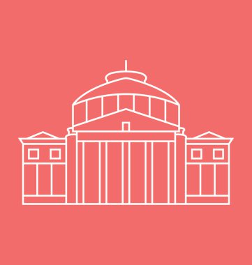 Bükreş katı vektör çizim