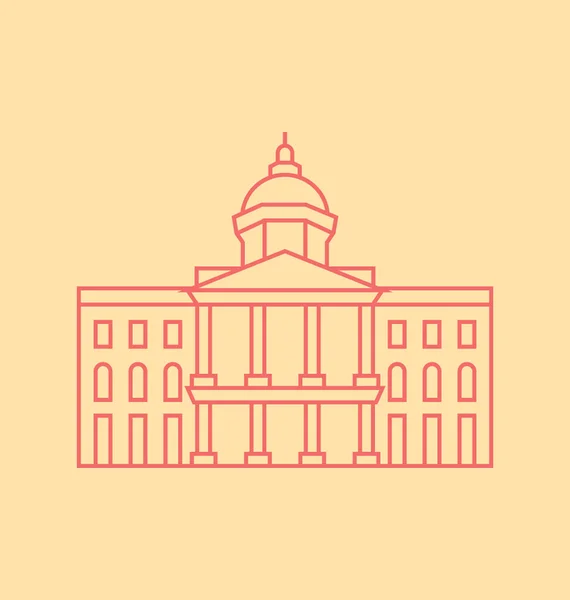 New Hampshire vectorillustratie — Stockvector