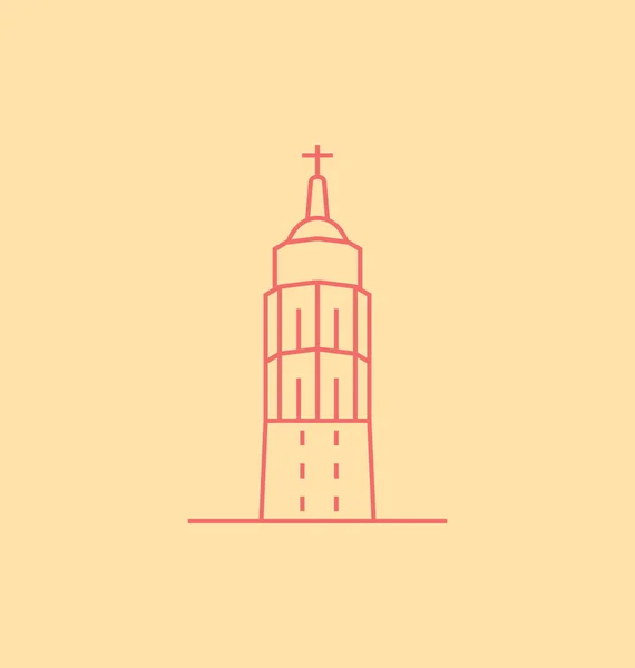 Vilnius  Vector Illustration — Stock Vector