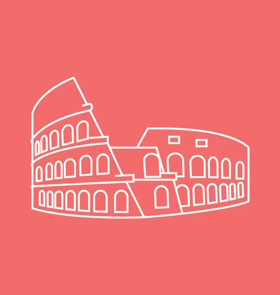 ローマの固体のベクトル図 — ストックベクタ