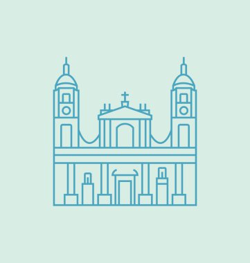 Bogota katı vektör çizim