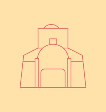 Nicosia katı vektör çizim